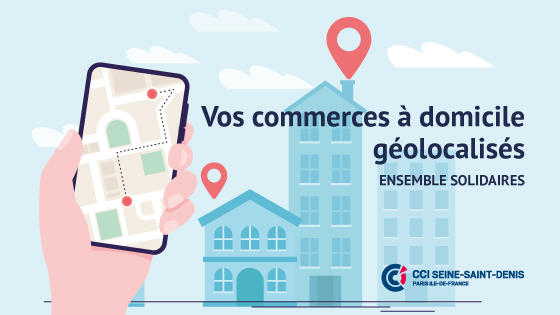 géolocaliser un commerce - CCI 93