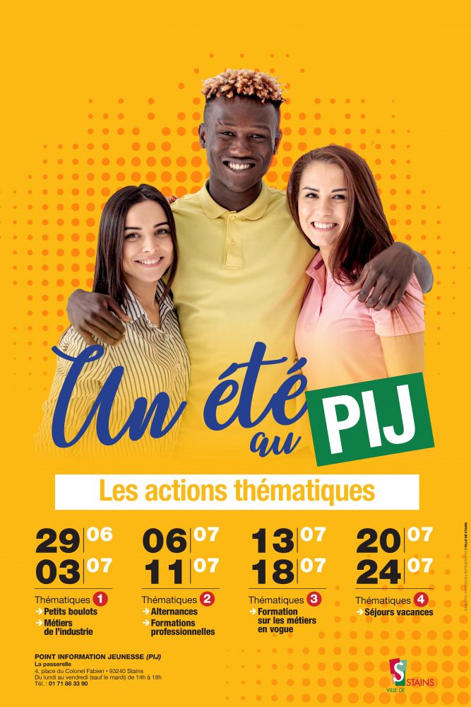 un été qui pij semaine à thème - Ville de Stains