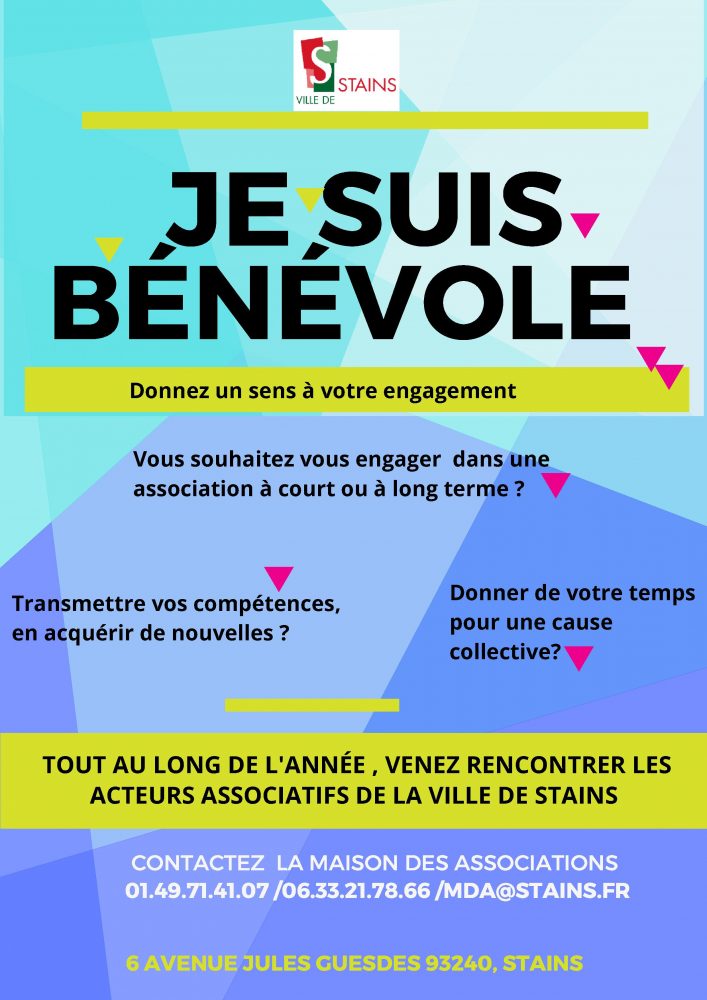 Maison des associations / Bénévolat - Donnez une sens à votre engagement - Ville de Stains