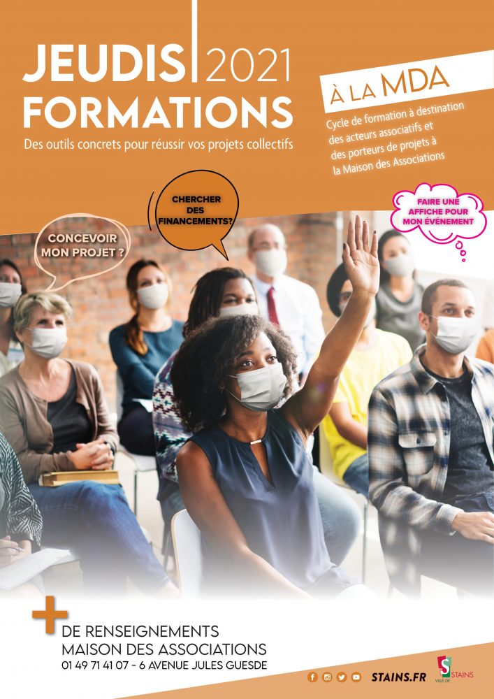 Les jeudis formations à la Maison Des Associations - Ville de Stains