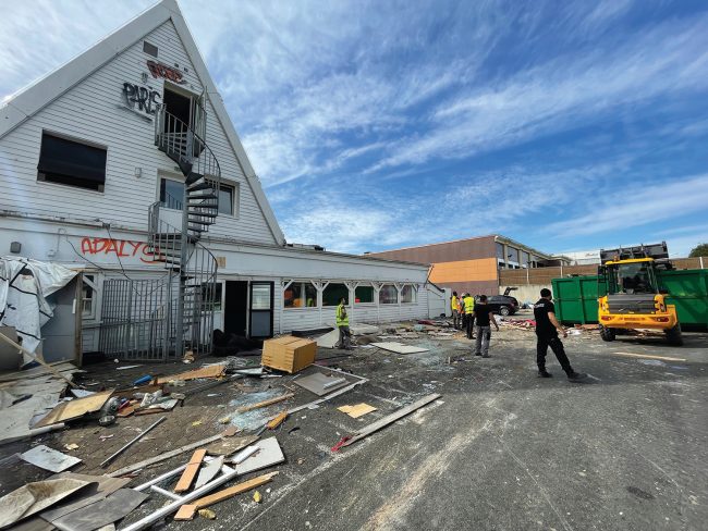 Camps évacué à la Cerisaie - Ville de Stains