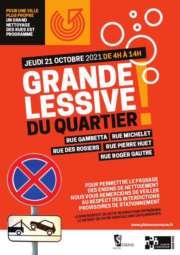 Propreté - La Grande Lessive se poursuit ce jeudi 21 octobre - 1 - Ville de Stains
