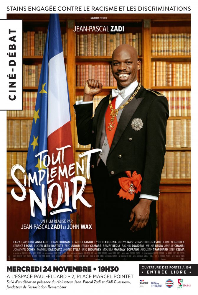 iné Dabt sur le film "Tout simplement noir" - Ville de Stains