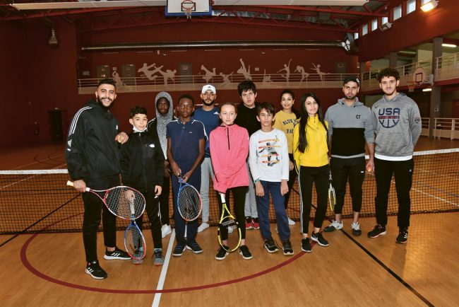 Délégation Palestienne - Le sport rassemble - Ville de Stains