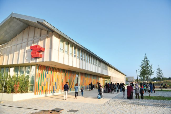 Invitation - Inauguration de Lucie-Aubrac - Ville de Stains