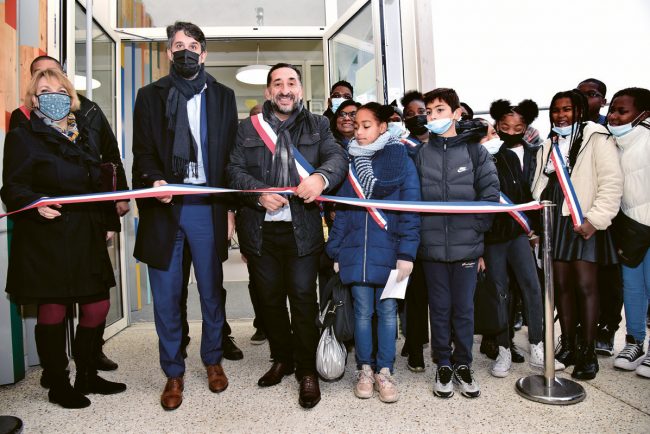 Inaugurations du groupe scolaire Lucie-Aubrac et de la nouvelle rue Wangari Muta-Maathai - Ville de Stains